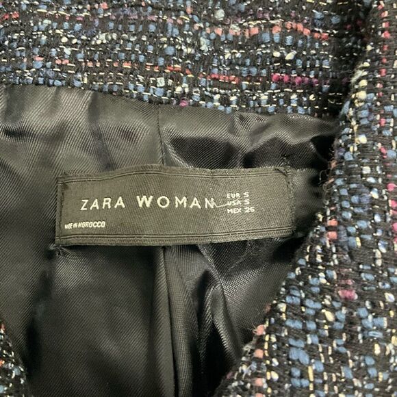 ZARA Women Tweed Blazer - Picture 4 of 4